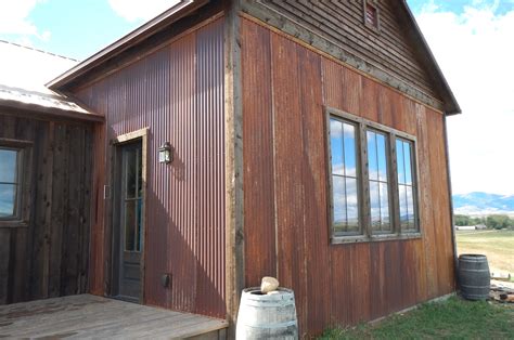 rustic metal siding house|rustic metal siding for homes.